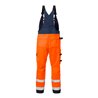 Fristads High Vis Latzhose Kl. 2 1015 PLU Orange (Herren)