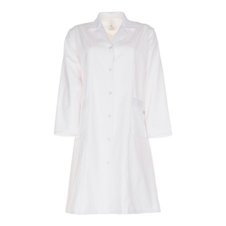 Planam Damen-Mantel 1/1 Arm MG reinweiß