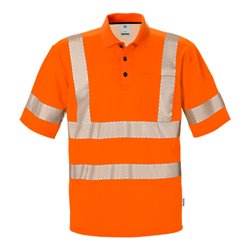 Fristads High Vis Poloshirt Kl. 3 7406 PHV Orange (Herren)
