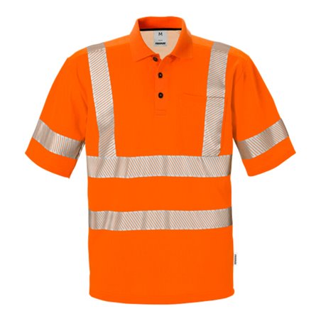 Fristads High Vis Poloshirt Kl. 3 7406 PHV Orange (Herren)