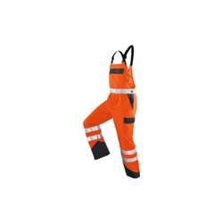 Kübler Warntech Latzhose 5082 warnorange/dunkelgrau