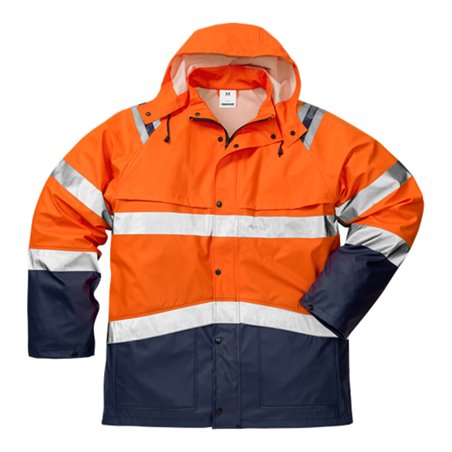 Fristads High Vis Regenjacke Kl. 3 4624 RS Orange (Unisex)