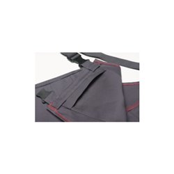 Planam Latzhose 360g/m² Hitze-/Schweißerschutz kornblau