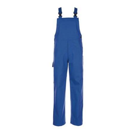 Planam Latzhose 400g/m² Hitze-/Schweißerschutz kornblau