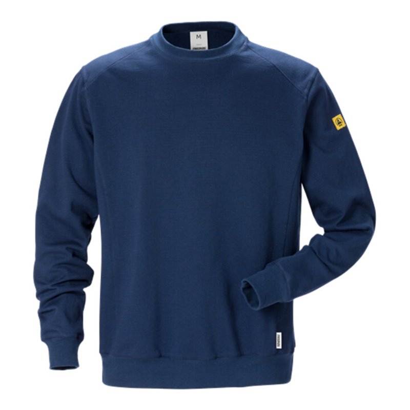 Fristads ESD Sweatshirt 7083 XSM Dunkelblau (Herren)