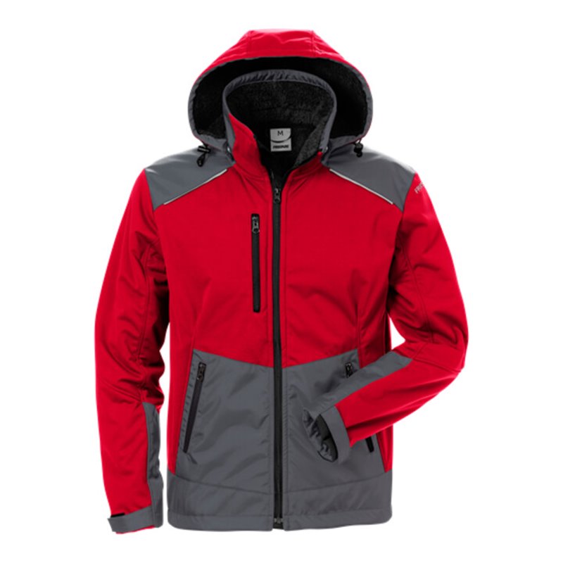 Fristads Softshell-Winterjacke 4060 CFJ Rot (Herren)