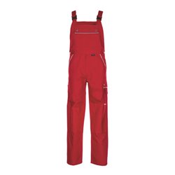 Planam Latzhose Canvas 320 rot