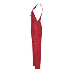 Planam Latzhose Canvas 320 rot