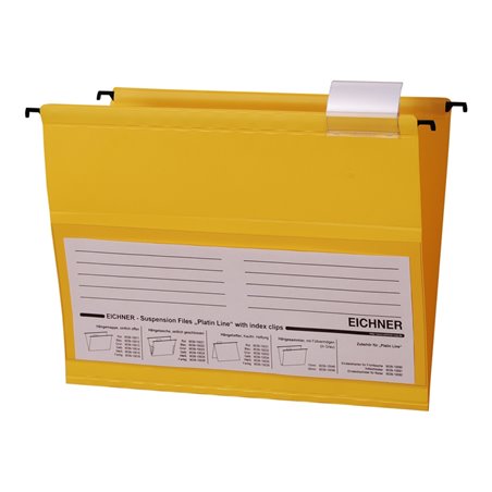 Eichner PVC-Hängemappe Platin Line seitlich offen