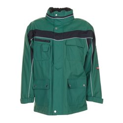 Planam Allwetterjacke Plaline grün/schwarz