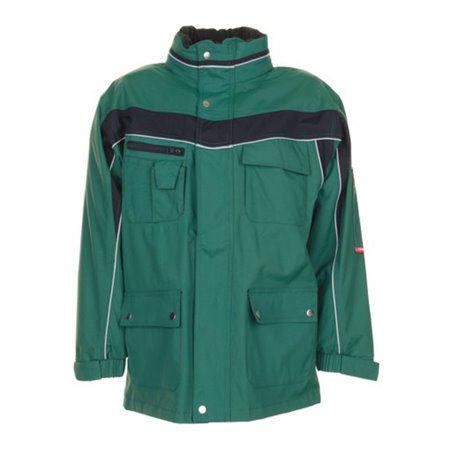 Planam Allwetterjacke Plaline grün/schwarz