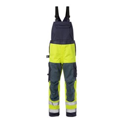 Fristads Flame High Vis Latzhose Kl. 2 1585 FLAM (Herren)