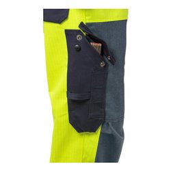 Fristads Flame High Vis Latzhose Kl. 2 1585 FLAM (Herren)