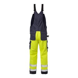 Fristads Flame High Vis Latzhose Kl. 2 1585 FLAM (Herren)