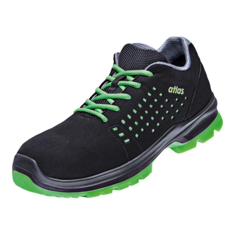 Atlas Sicherheitsschuh SL 20 ESD S1 B schwarz/grün Schuhweite 14