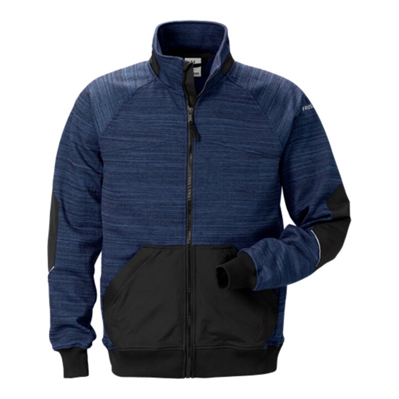 Fristads Sweatjacke 7052 SMP Dunkelblau (Unisex)