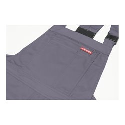 Planam Latzhose MG 260 grau