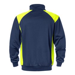 Fristads Sweatshirt 7048 SHV Marine/Gelb (Herren)