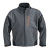 Terrax Softshelljacke dunkelgrau/schwarz/orange