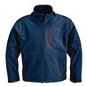 Terrax Softshelljacke marine/schwarz/rot