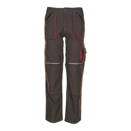 Planam Basalt Arbeitskleidung Bundhose oliv/rot