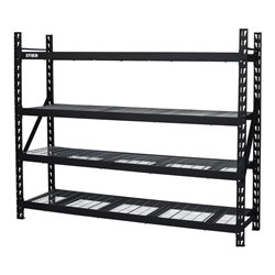 STIER Gitterrost-Fachbodenregal Fachlast 400 kg