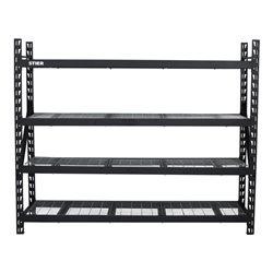 STIER Gitterrost-Fachbodenregal Fachlast 400 kg