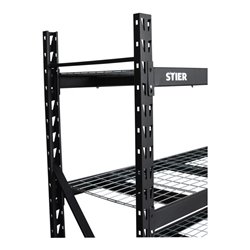 STIER Gitterrost-Fachbodenregal Fachlast 400 kg