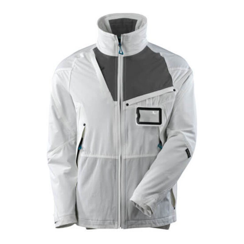 Mascot Jacke, Stretchstoff, geringes Gewicht Arbeitsjacke weiss/dunkelanthrazit