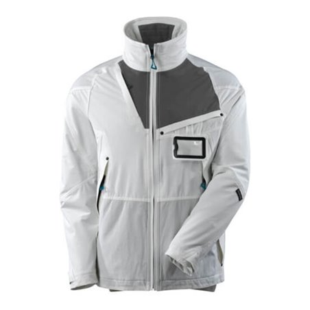 Mascot Jacke, Stretchstoff, geringes Gewicht Arbeitsjacke weiss/dunkelanthrazit