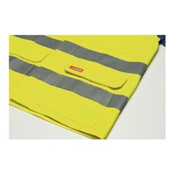 Planam Jacke 1-lagig Major Protect warngelb/kornblau