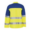 Planam Jacke 1-lagig Major Protect warngelb/kornblau