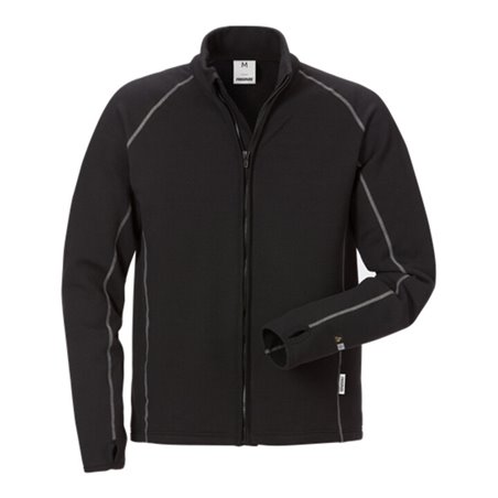 Fristads Flamestat Fleecejacke 7044 MFR Schwarz (Herren)