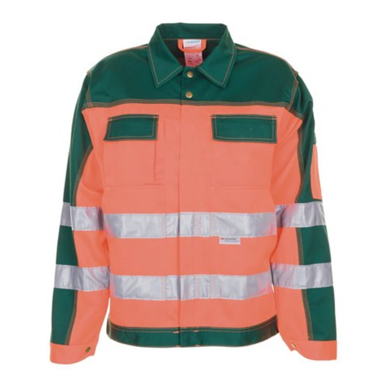 Planam Warn-Bundjacke orange/grün