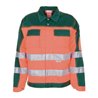Planam Warn-Bundjacke orange/grün