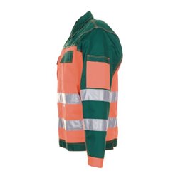 Planam Warn-Bundjacke orange/grün
