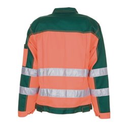 Planam Warn-Bundjacke orange/grün