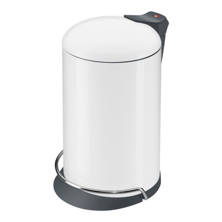 Hailo Tret-Abfallsammler ProfiLine Solid Design weiß