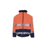 Planam Warnschutz-Comfortjacke orange/marine