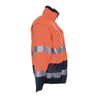 Planam Warnschutz-Comfortjacke orange/marine