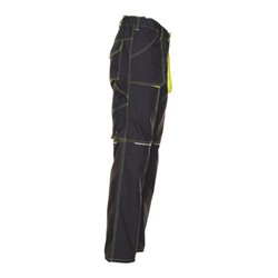 Planam Bundhose Basalt Neon anthrazit/gelb