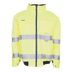 Planam Warnschutz-Pilotenjacke uni gelb