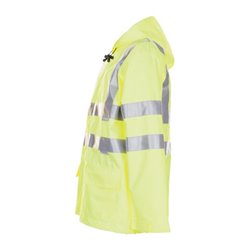 Planam Warnschutz-Regenjacke uni gelb