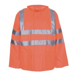 Planam Warnschutz-Regenjacke uni orange