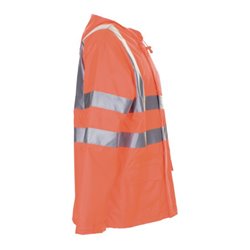 Planam Warnschutz-Regenjacke uni orange