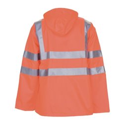Planam Warnschutz-Regenjacke uni orange