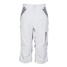 Planam 3/4 Hose Plaline reinweiß/zink