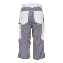 Planam 3/4 Hose Plaline reinweiß/zink