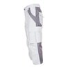 Planam 3/4 Hose Plaline reinweiß/zink