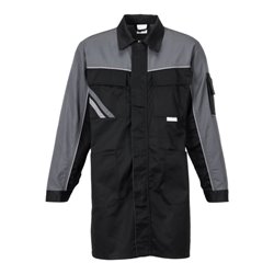 Planam Berufsmantel Highline schwarz/schiefer/zink